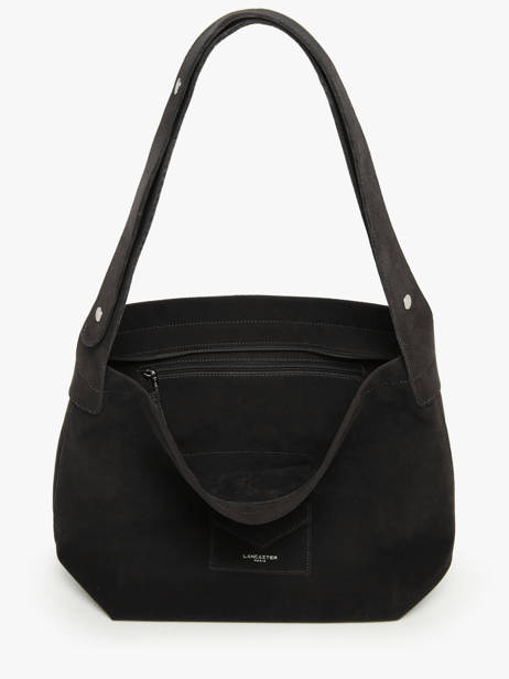 Schoudertas Suèdine Kba Lancaster Zwart suedine kba 62 ander zicht 3